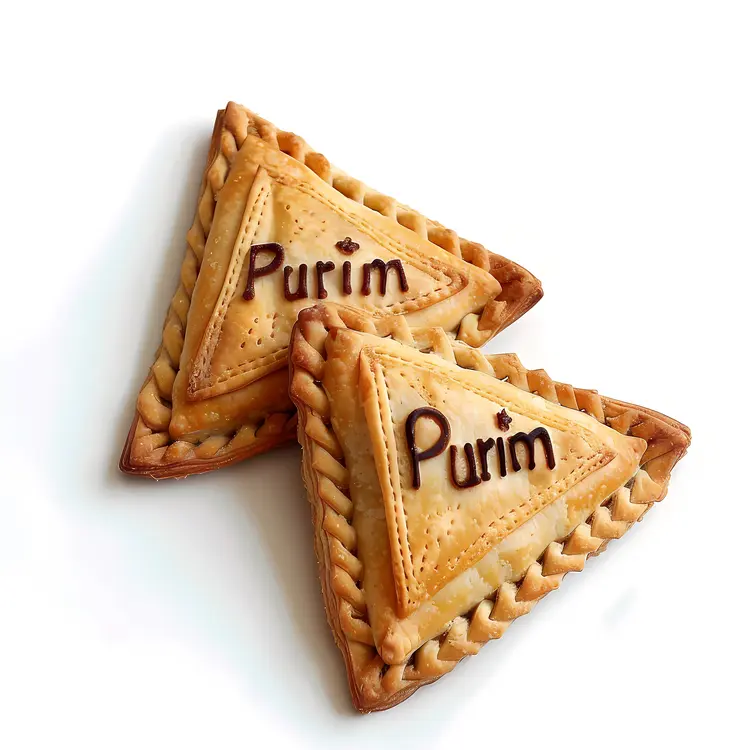 Triangle Pastries for Purim Celebration