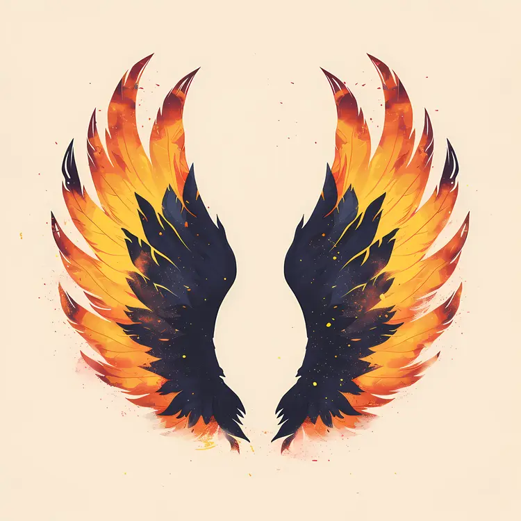 Burning Wings Art
