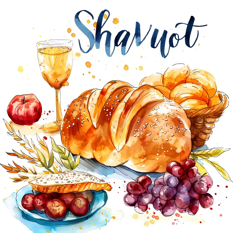 Shavuot Celebration with Bread and Wine
