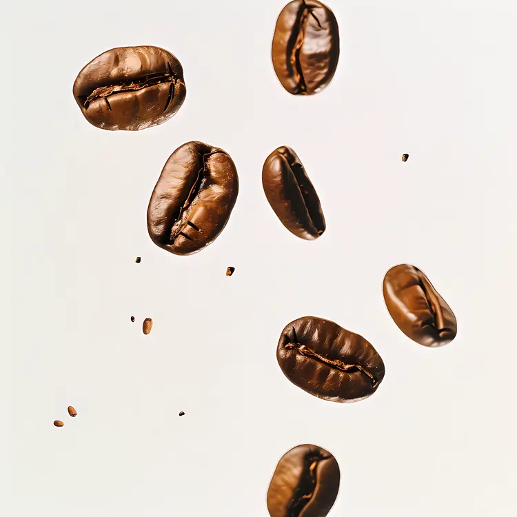 Roasted Brown Coffee Beans
