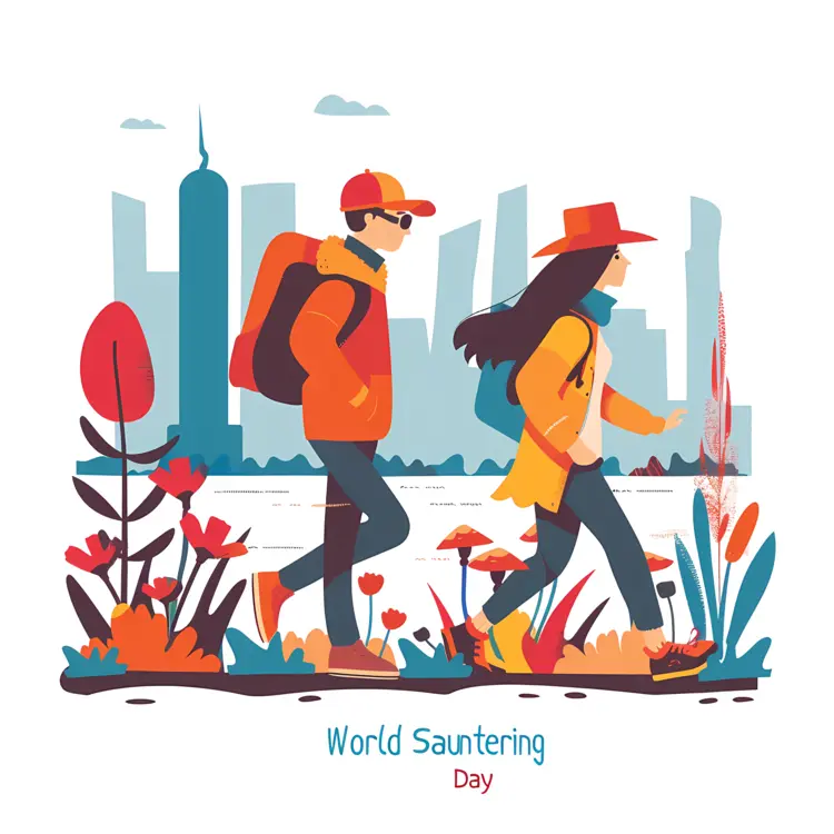World Sauntering Day in the City