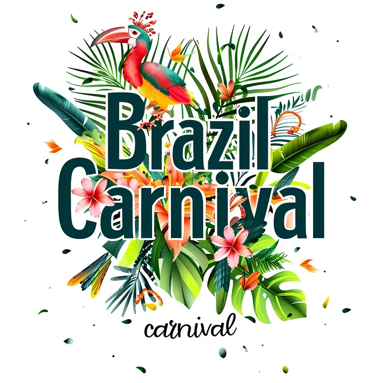 Jungle Themed Brazil Carnival