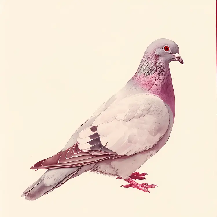 Graceful Pink Pigeon
