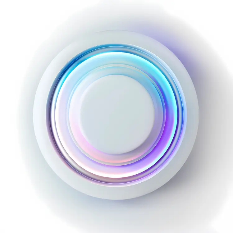 Colorful Circular Button