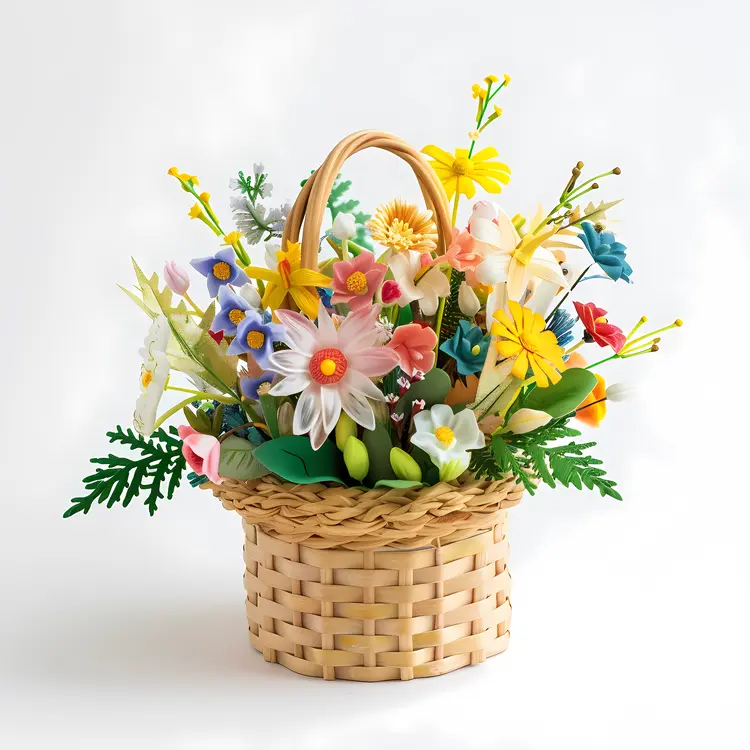 Elegant Flower Basket