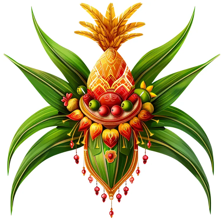 Colorful Pineapple Artwork