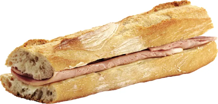 Ham Baguette Sandwich