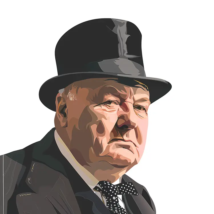 Color Portrait of a Man in a Hat