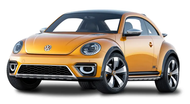 Yellow Volkswagen Beetle