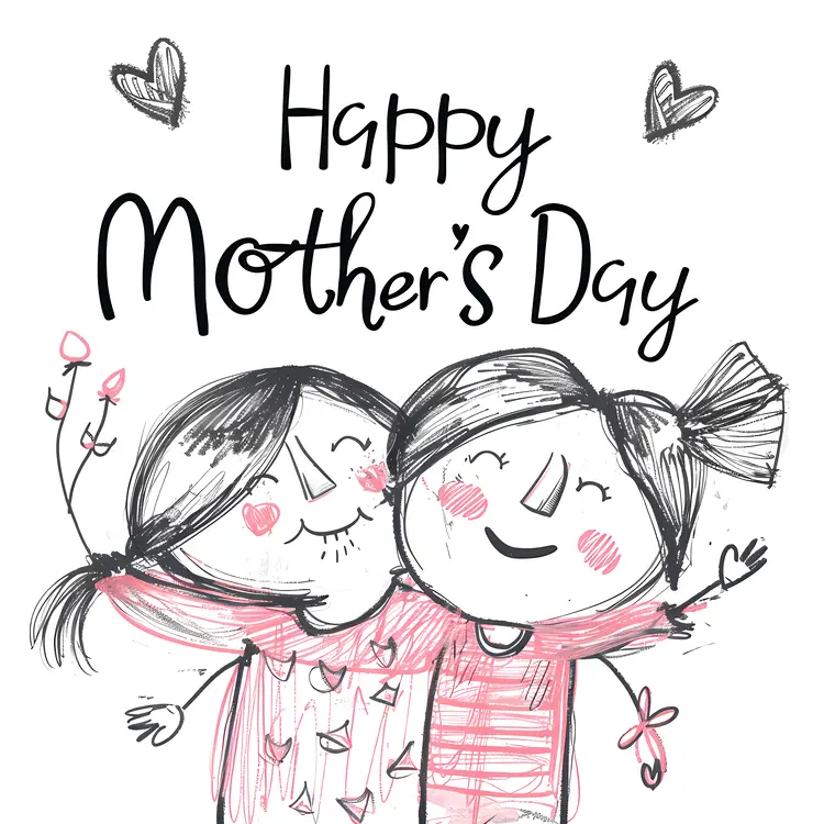 Happy Mother's Day Doodle