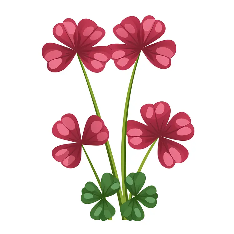 Red Clover Flowers