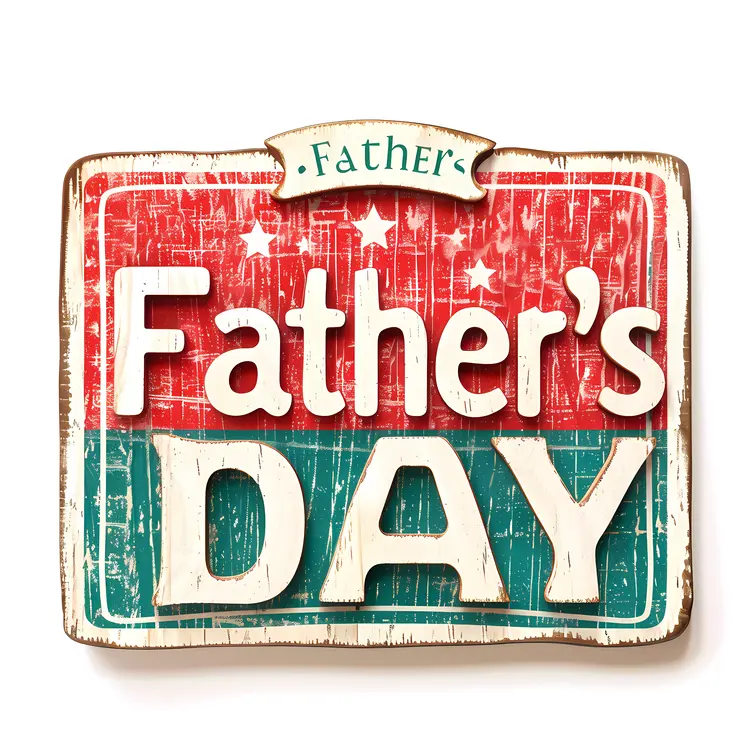 Rustic Father's Day Sign