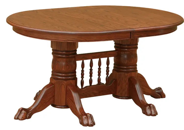 Classic Wooden Round Table