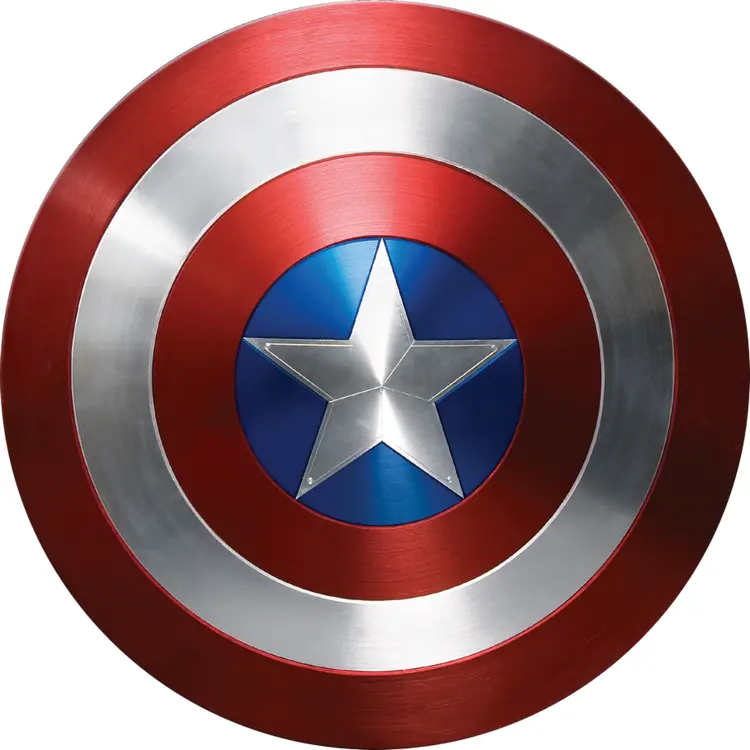 Captain America Shield with Star