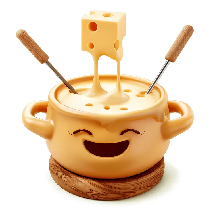 Smiling Cheese Fondue