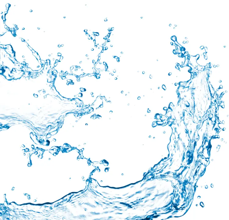 Energetic Water Splash