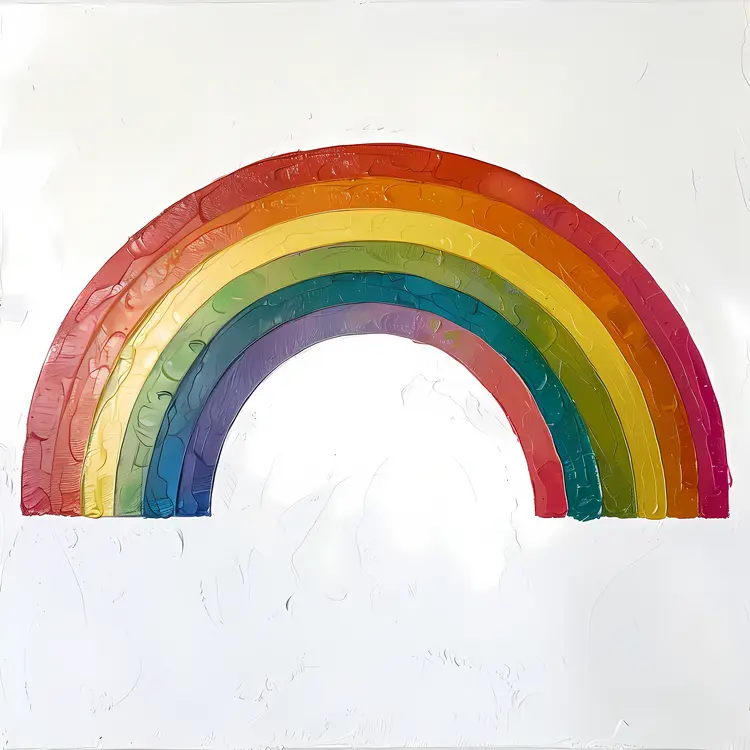 Simple Rainbow Illustration