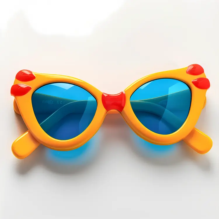 Colorful Cat-Eye Sunglasses