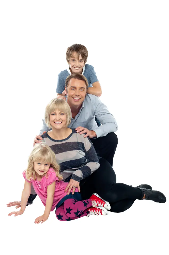 Happy Family Portrait