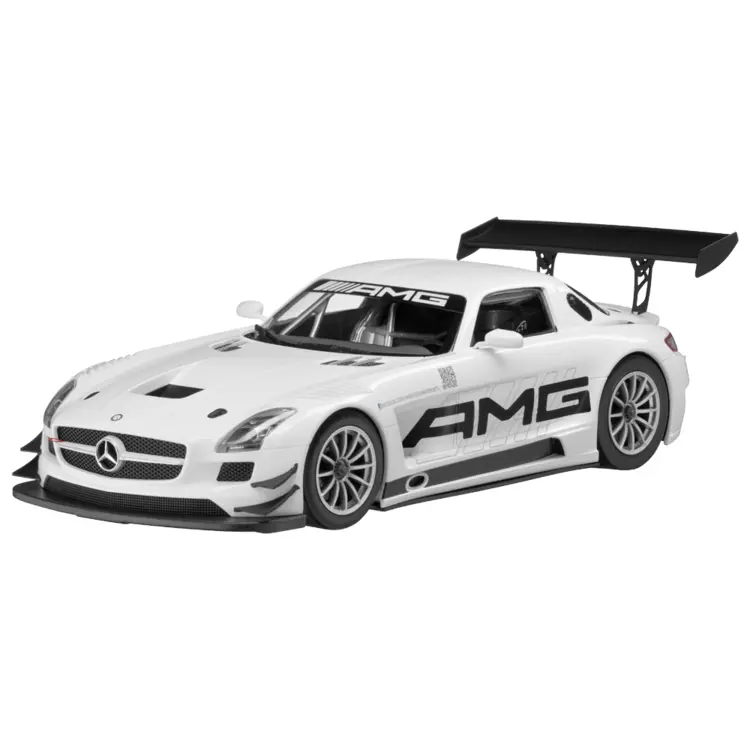 White Mercedes-Benz Race Car