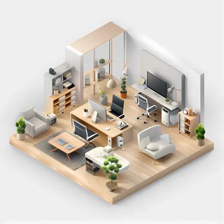 Spacious Modern Office