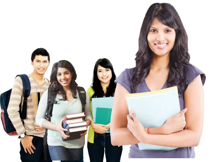Group of Students with Books