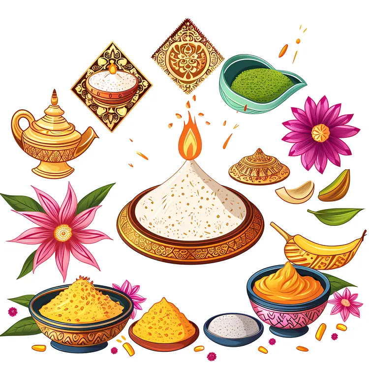 Traditional Festival Items and Decorations