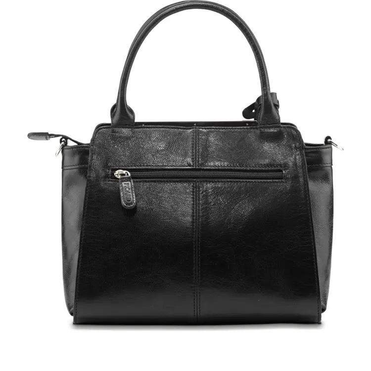 Elegant Black Leather Handbag