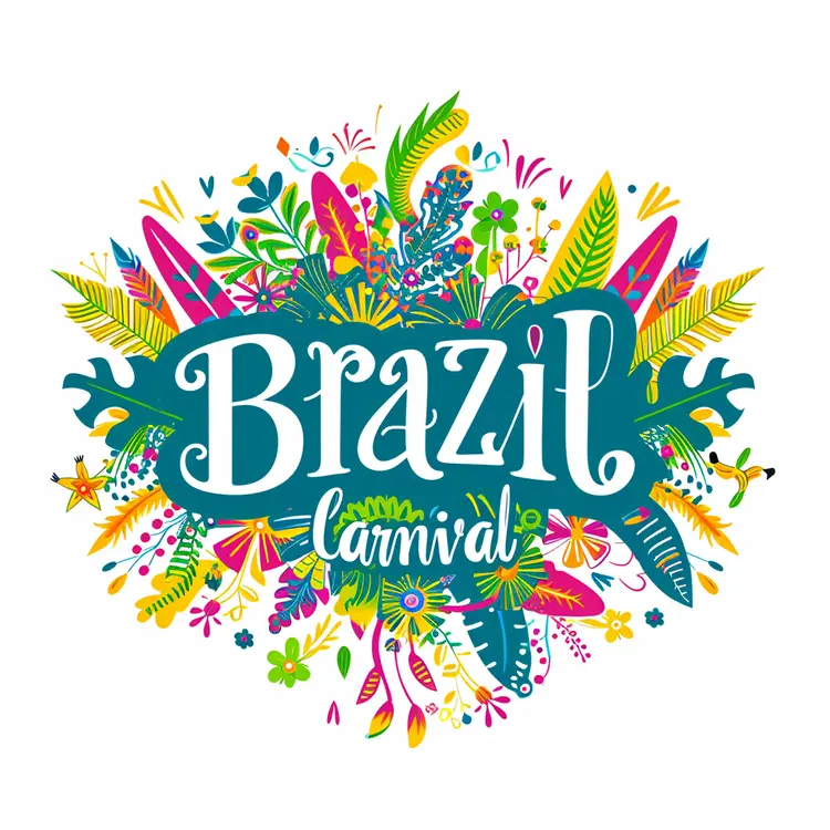 Colorful Brazil Carnival Festivities