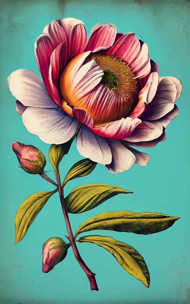 Beautiful Pink Flower in Bloom