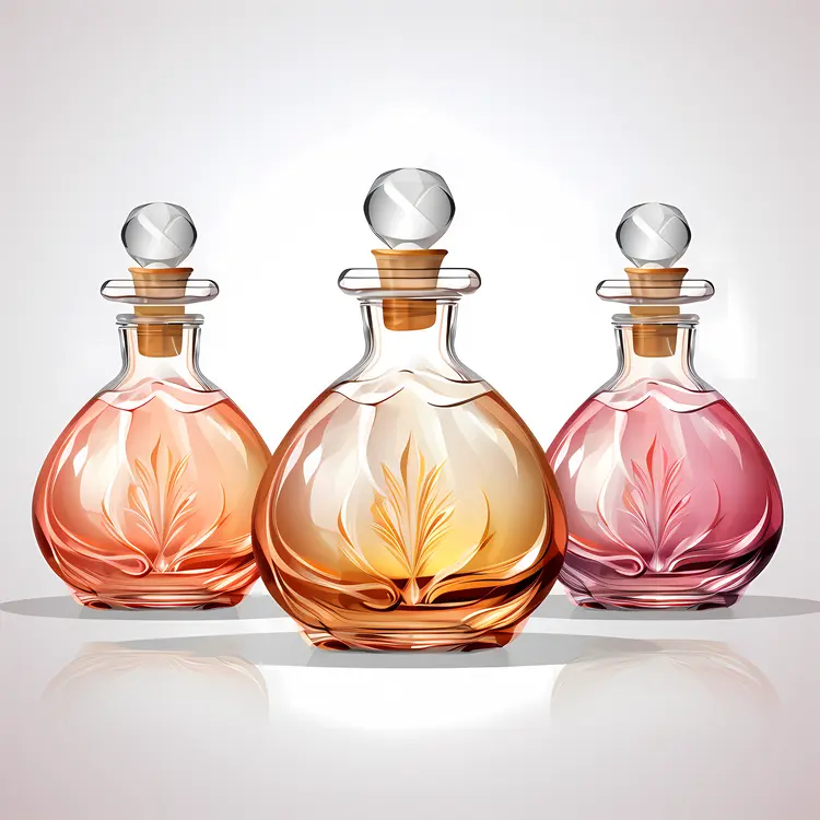 Elegant Perfume Bottles