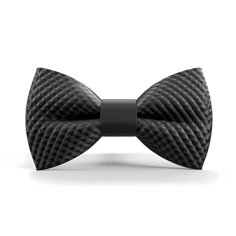 Elegant Black Bow Tie for Formal Occasions