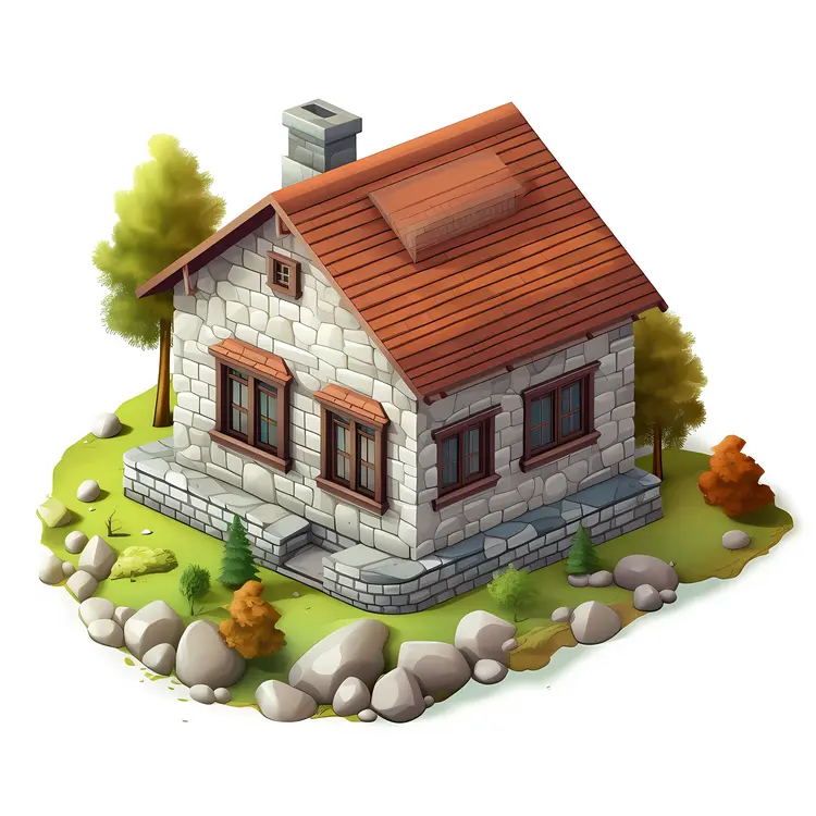 Small Cute Doodle House