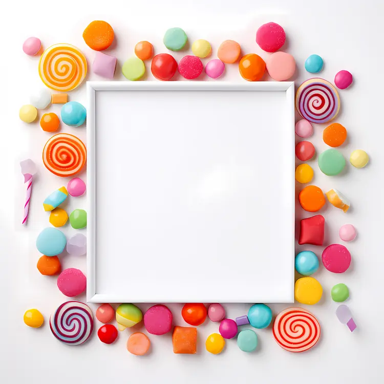 Colorful Candy Border