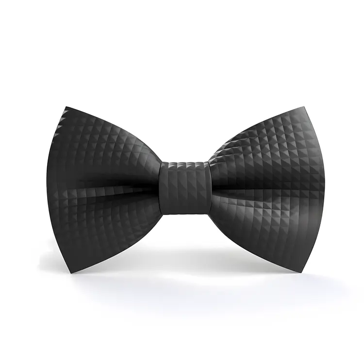 Elegant Black Bow Tie for Formal Occasions