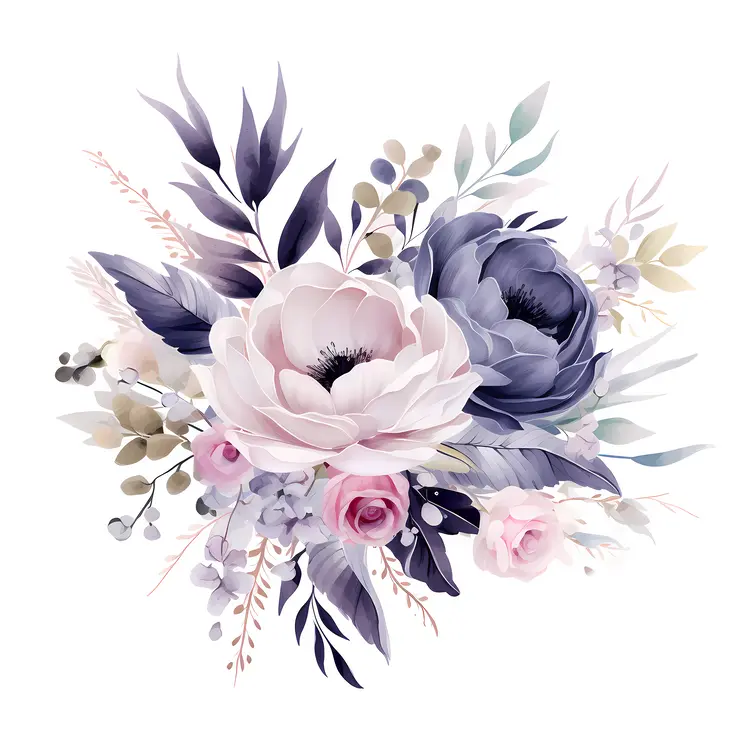 Pink and White Floral Arrangement