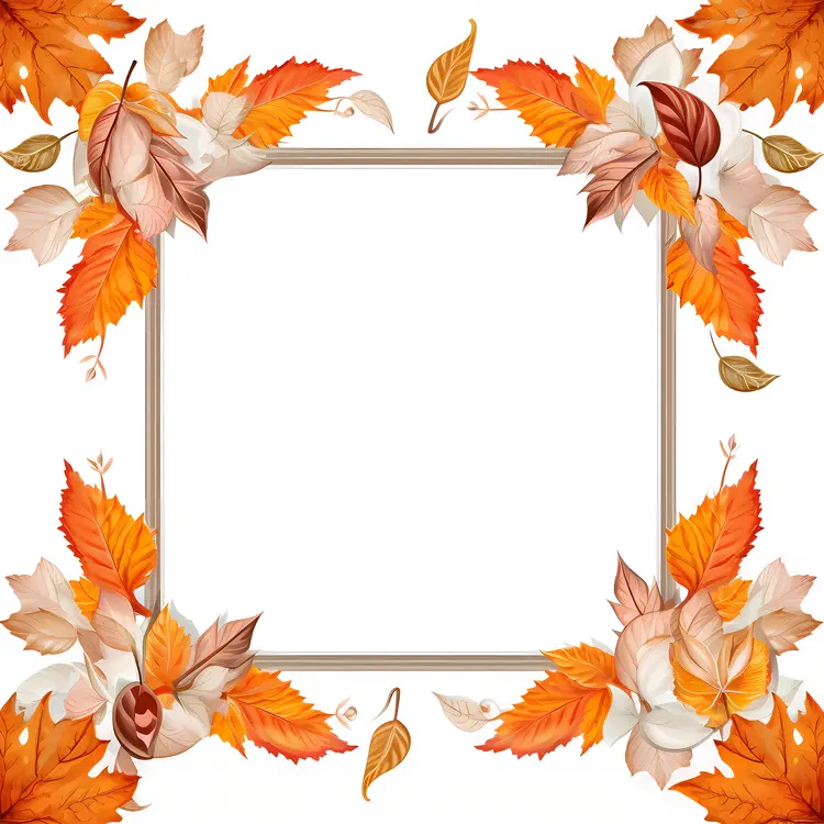 Autumn Leaves Frame