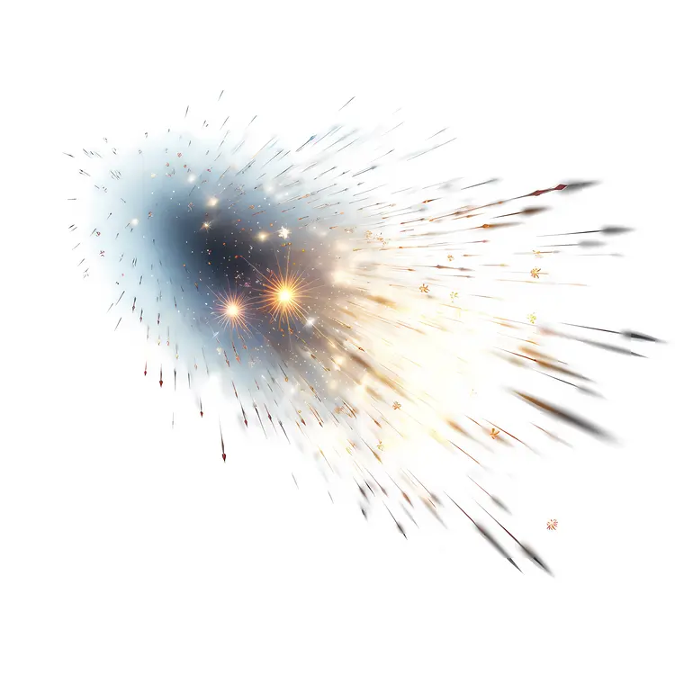 Abstract Light Explosion