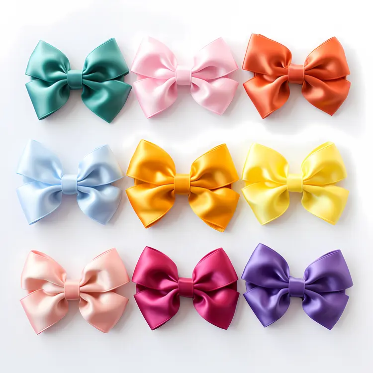 Colorful Satin Bows