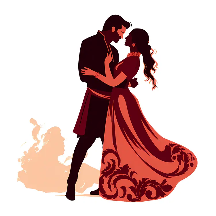 Romantic Dancing Couple