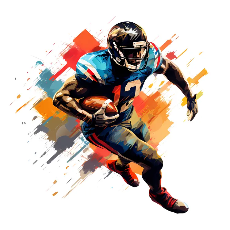 Football Player in Action