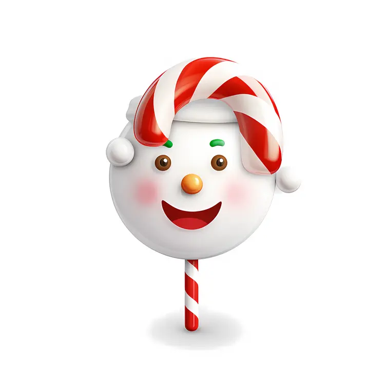 Snowman Lollipop