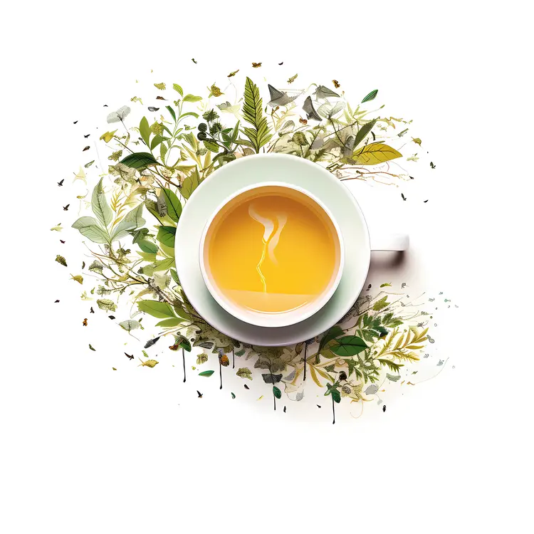 Herbal Tea with Leaves