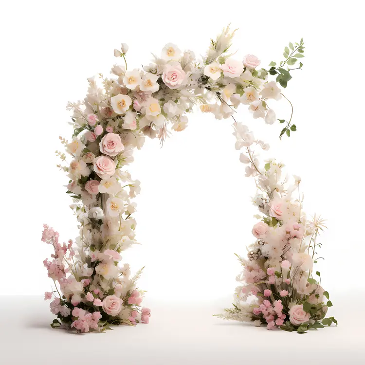 Elegant Floral Arch for Wedding Decoration