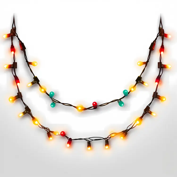 String of Small Festive Lights