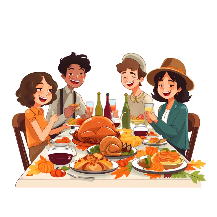 Friends Thanksgiving Dinner