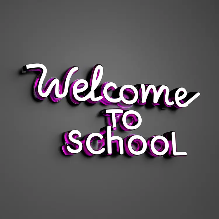 Welcome to School Sign
