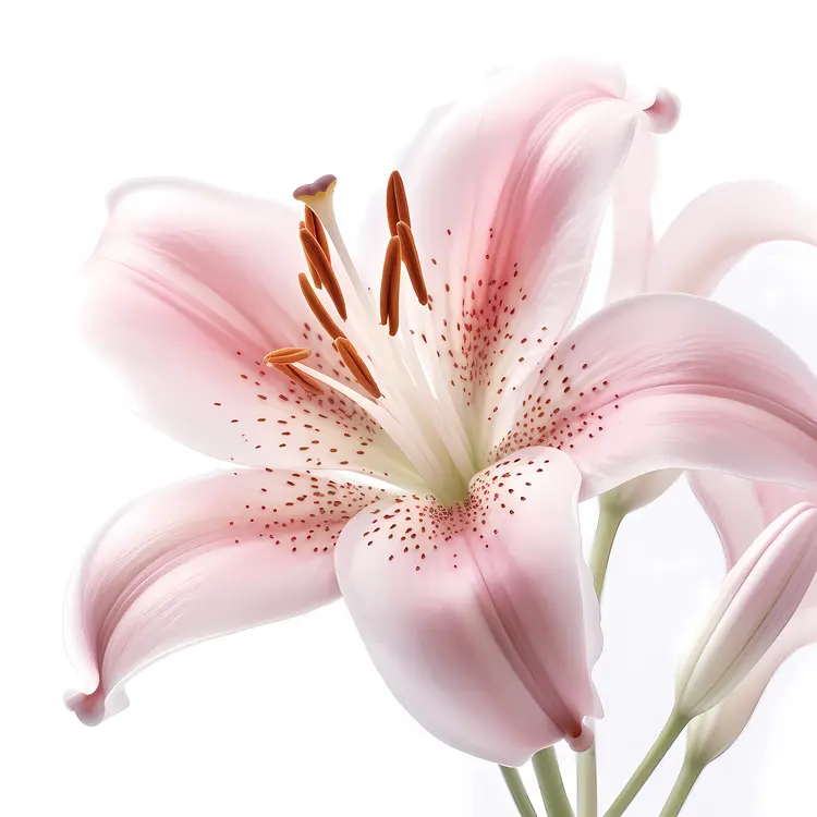 Beautiful Pink Lily Flower