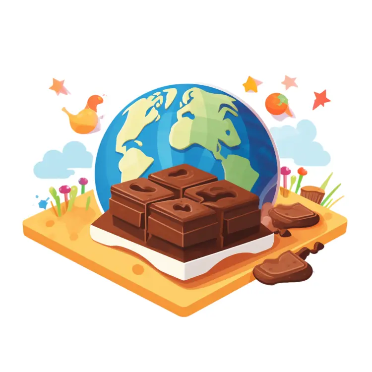 Chocolate Globe with Sweet Treats