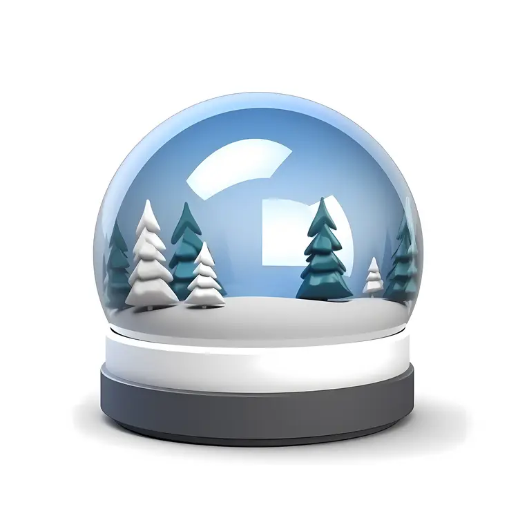 Beautiful Snow Globe for Christmas Decoration